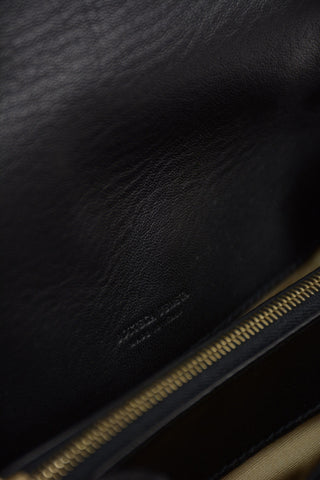 Braided Leather Cosmetic case