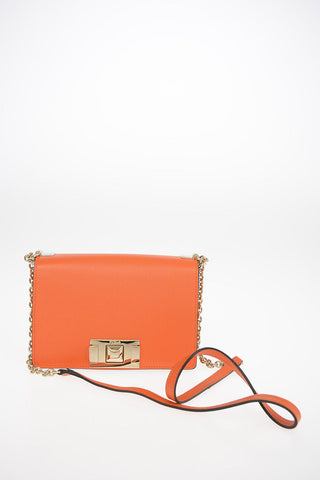 Leather MIMI' Shoulder Bag