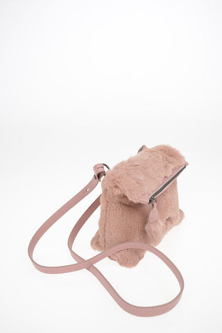 Rabbit Fur Shoulder Bag