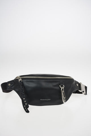 Leather Bum bag with Carabiner