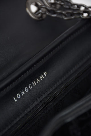 Velvet Saddle Bag with Removable Shoulder Chain