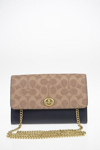 Shoulder Bag With Removable Shoulder Chain
