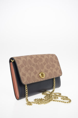Shoulder Bag With Removable Shoulder Chain