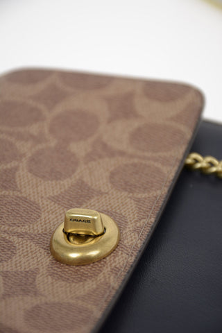 Shoulder Bag With Removable Shoulder Chain