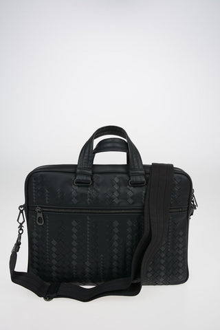 Braided Leather Business bag