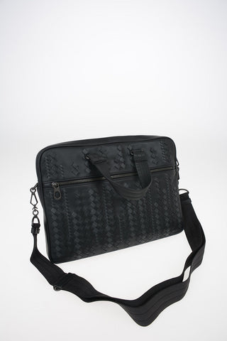 Braided Leather Business bag