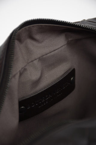 Braided leather Toiletry bag 