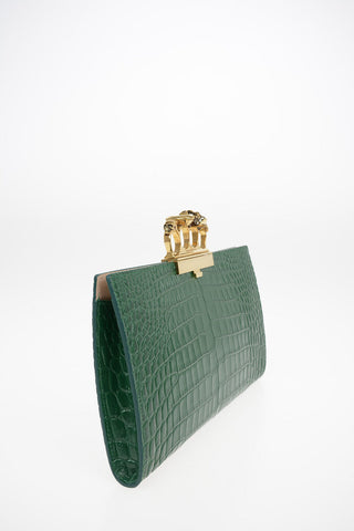 Clutch FOR RING in  printed croco leather