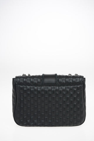 Leather Saddle AMAZONE Bag with Removable Shoulder Chain