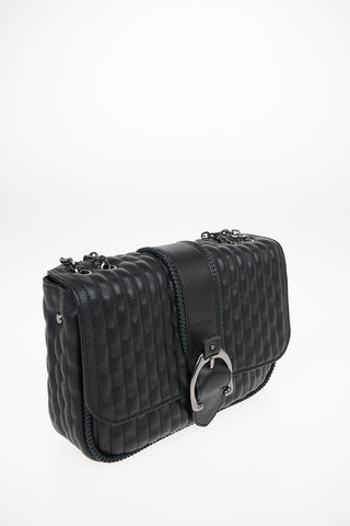 Leather Saddle AMAZONE Bag with Removable Shoulder Chain