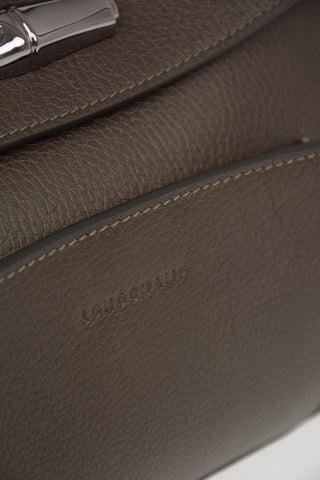 Leather Doctor’s Bag with Outer Pocket
