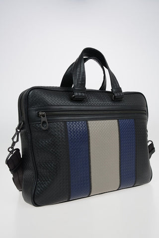 Braided Leather Business bag