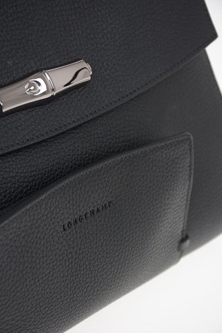 Leather Doctor’s Bag with Outer Pocket