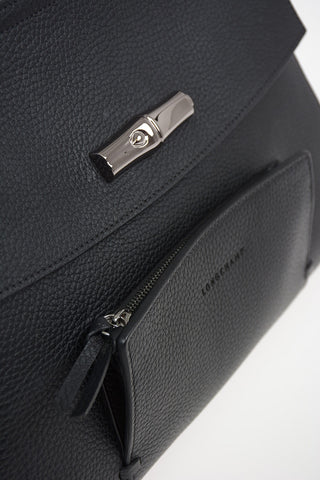 Leather Doctor’s Bag with Outer Pocket