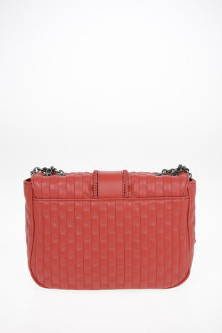 Leather Saddle AMAZONE Bag with Removable Shoulder Chain