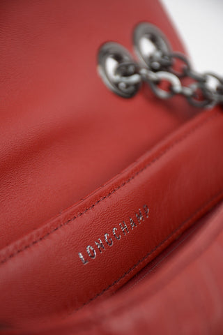 Leather Saddle AMAZONE Bag with Removable Shoulder Chain