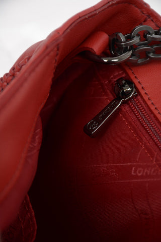 Leather Saddle AMAZONE Bag with Removable Shoulder Chain