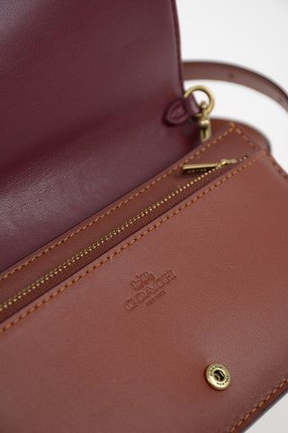Leather Belt Bag with Removable Shoulder Strap