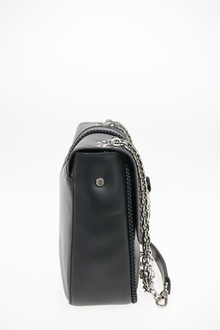 Leather Bag With Removable Shoulder Chain