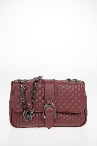 Leather Saddle AMAZONE Bag with Removable Shoulder Chain
