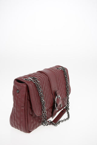Leather Saddle AMAZONE Bag with Removable Shoulder Chain