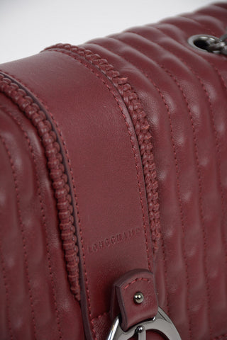 Leather Saddle AMAZONE Bag with Removable Shoulder Chain