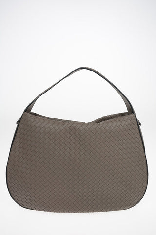 Borsa City in nappa intrecciata