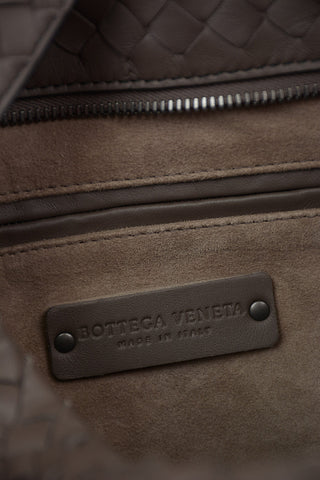 Borsa City in nappa intrecciata