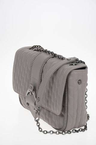 Leather Saddle AMAZONE Bag with Removable Shoulder Chain