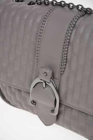 Leather Saddle AMAZONE Bag with Removable Shoulder Chain