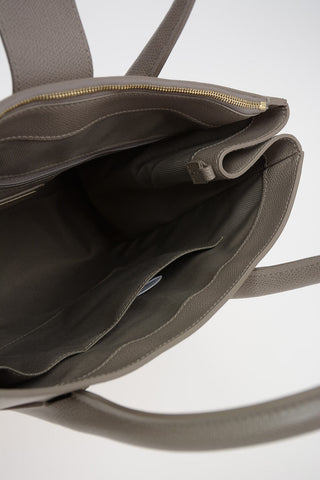 Leather Tote Bag with Removable Shoulder Strap