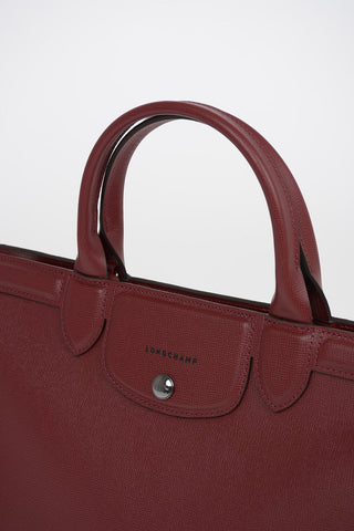 Leather Bowler Bag