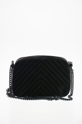 Quilted Velvet Mini STELLA STAR Camera Bag