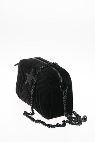 Quilted Velvet Mini STELLA STAR Camera Bag
