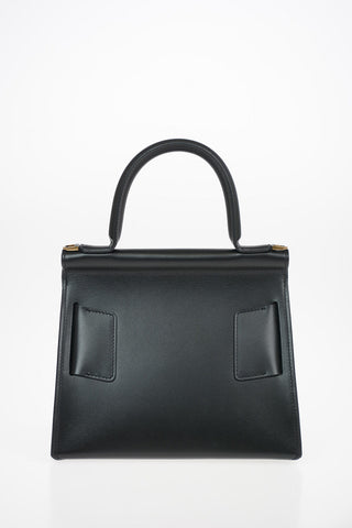 Leather Top Handle KARL24 Bag With Removable Shoulder Strap