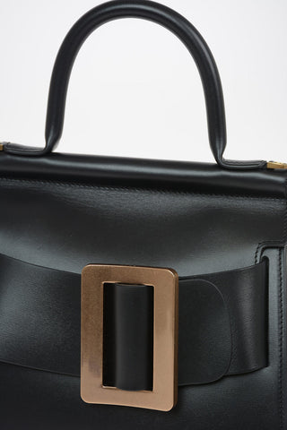 Leather Top Handle KARL24 Bag With Removable Shoulder Strap