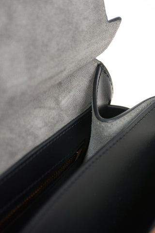 Leather Top Handle KARL24 Bag With Removable Shoulder Strap