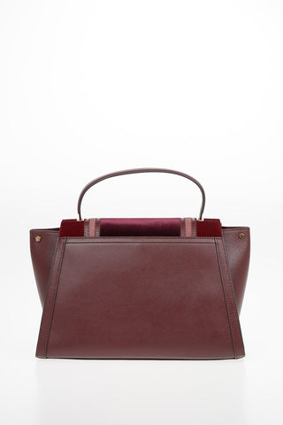 Suede WHITNEY Top Handle Bag