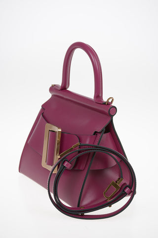Leather Top Handle KARL24 Bag With Removable Shoulder Strap