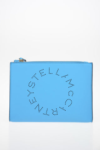 Leather Pouch with Logo