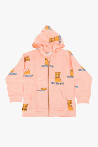 Cat Campus-Print Sweatshirt