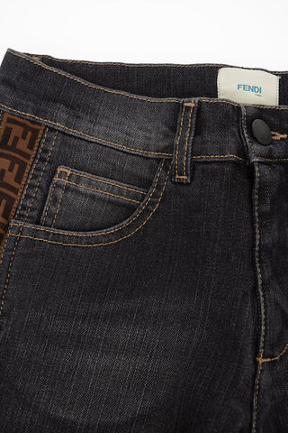 Logo Side Band jeans