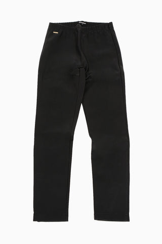 Faux Leather Drawstring Waist Pants