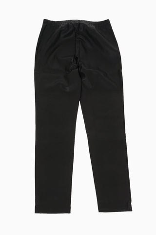 Faux Leather Drawstring Waist Pants