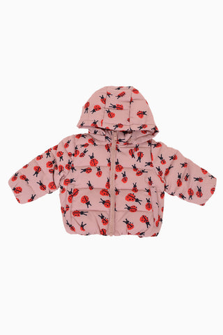 ladybug- print Puffer HUBERT Jacket