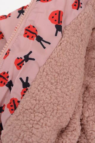 ladybug- print Puffer HUBERT Jacket