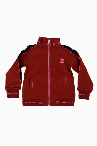 Embroidered Full Zip Sweatshirt