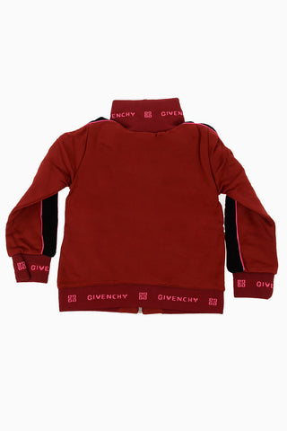 Embroidered Full Zip Sweatshirt