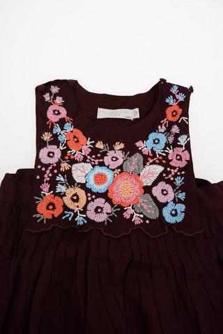 Floral Embroidered Dress