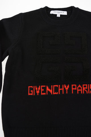 Embroidered Crewneck Sweater